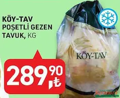 KÖY-TAV POŞETLİ GEZEN TAVUK KG